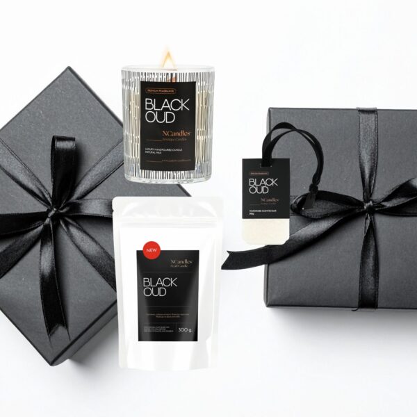 BLACK OUD · HOME&TRAVEL SET | Луксозен ароматен комплект за дом и пътуване